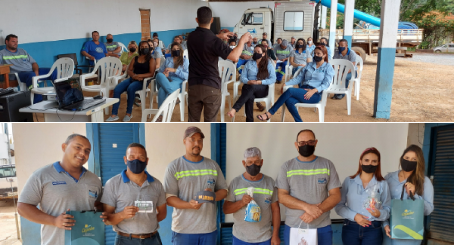 PRIMEIRO DIA DA 23ª SEMANA INTERNA DE PREVENÇÃO DE ACIDENTES DO TRABALHO (SIPAT) É REALIZADA PELO SAAE