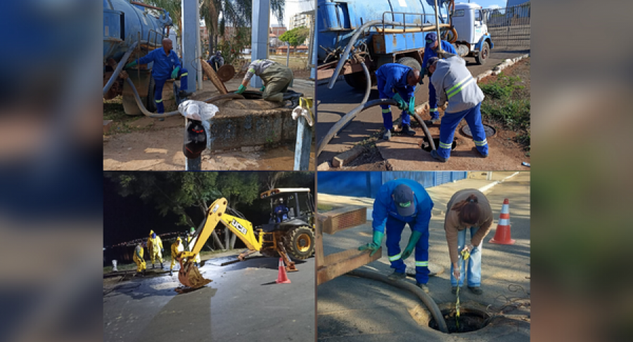 EQUIPE DO SAAE REALIZA MANUTENÇÃO PREVENTIVA DAS CAIXAS DE RETENÇÃO DE AREIA E ESTAÇÕES ELEVATÓRIAS DE ESGOTO