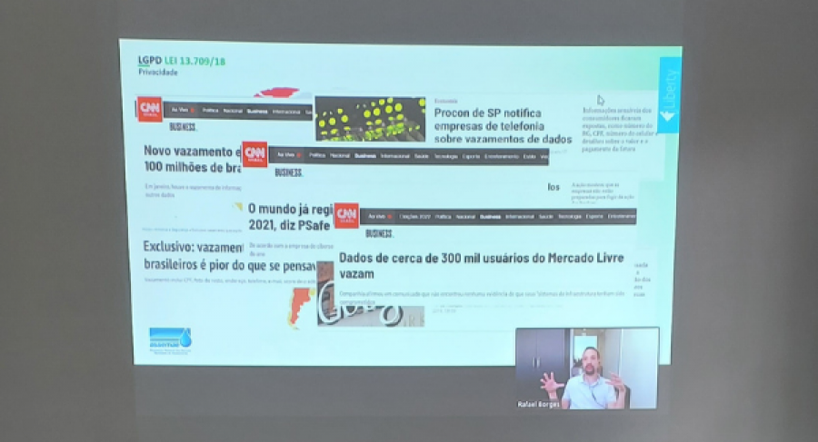 SERVIDORES DO SAAE INICIAM CURSO SOBRE LEI GERAL DE PROTEÇÃO DE DADOS (LGPD) APLICADA AOS SERVIÇOS MUNICIPAIS DE SANEAMENTO