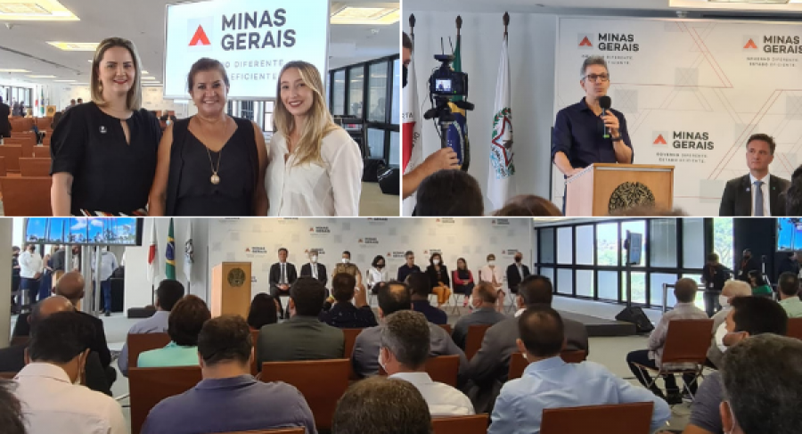 SERVIDORAS DO SAAE PARTICIPAM DA CERIMÔNIA DE ABERTURA DA CONFERÊNCIA ESTADUAL "UNINDO MINAS PELO SANEAMENTO”