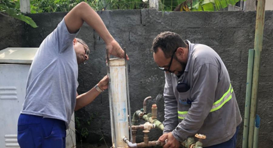 EQUIPE DO SAAE REALIZA MANUTENÇÃO E COLETA DE ÁGUA PERIÓDICA NA COMUNIDADE RURAL DAS ÁGUAS VERDES