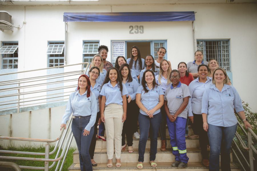 Servidoras do SAAE participam de Ação do Dia da Mulher