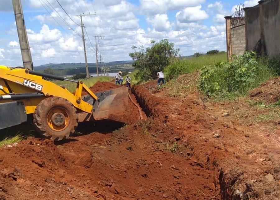 Obra concluída:  SAAE entrega extensão da linha de adução até o Costa Marina