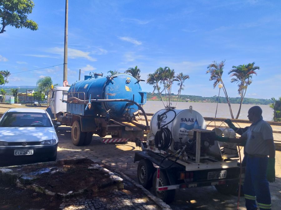 SAAE em preparação para o Carnaval