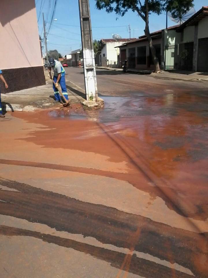 Vazamento Ramal de ligação de água